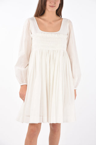 Vestito cold shoulder FINA con maniche lunghe