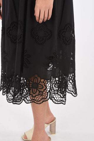 SEE BY Sangallo Bottom Midi Jumper Dress