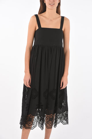 SEE BY Sangallo Bottom Midi Jumper Dress