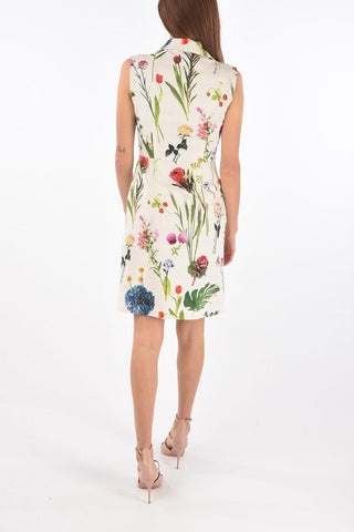 BOUTIQUE Polo Pencil Dress with Floral Print