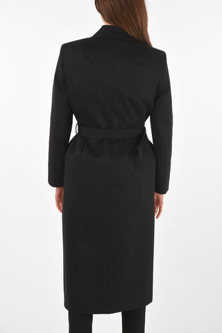 Single-breasted Lined Trench with Belt