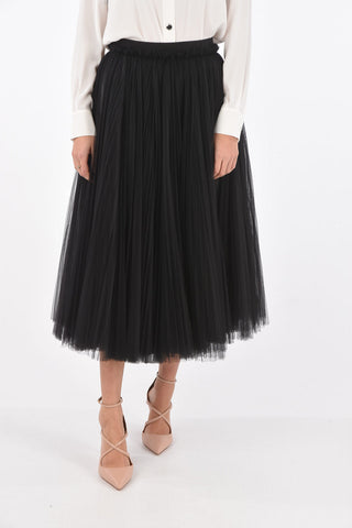 Tulle Midi Skirt