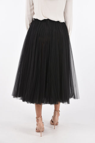 Tulle Midi Skirt