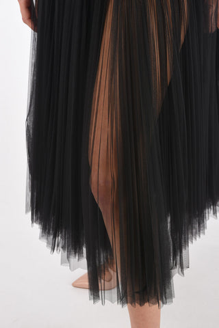 Tulle Midi Skirt
