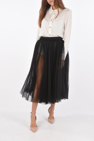 Tulle Midi Skirt