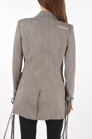 FORMAL 2 Button Blazer with String Cuffs