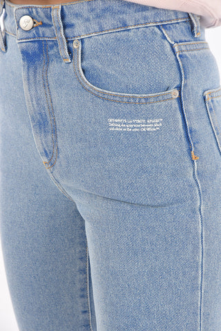 Straight Leg Jeans with Cuffed Hem
