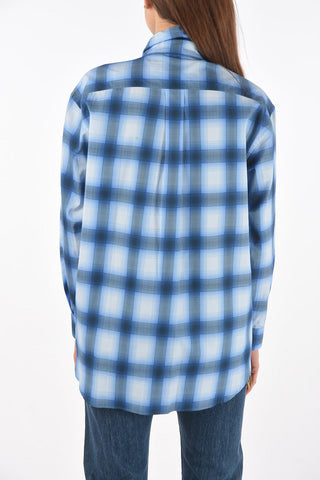 Checked SEA MAIDEN Button Down Shirt