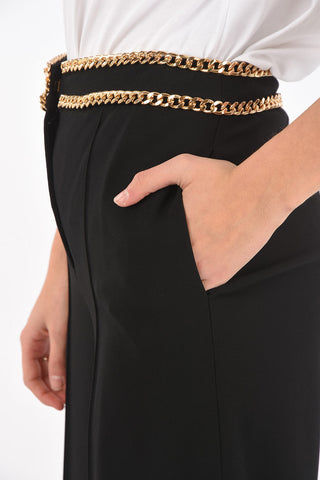 COUTURE! Cropped Pants with Jewel profiles