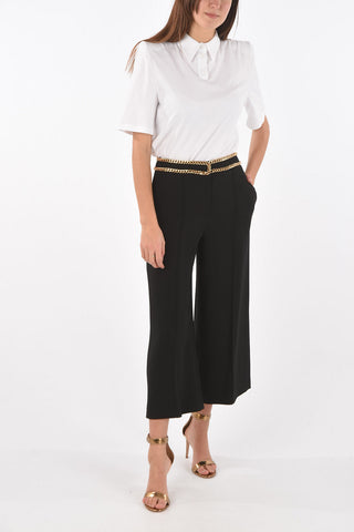 COUTURE! Cropped Pants with Jewel profiles