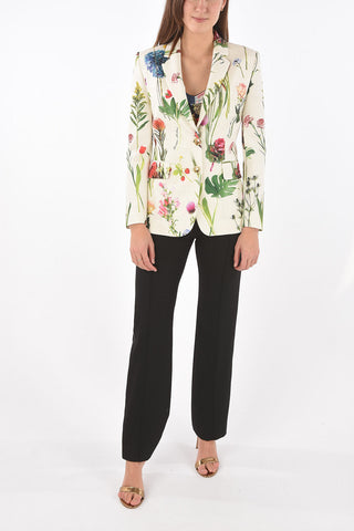 BOUTIQUE Floral Printed 2 Button Blazer