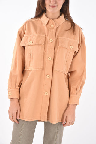 SEE BY Camicia Sahariana Oversized in Denim