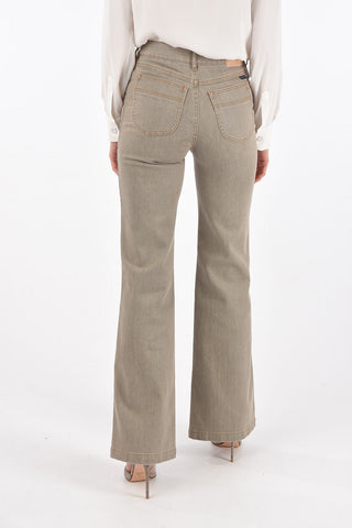SEE BY Patch Pocket Boot Cut Denims
