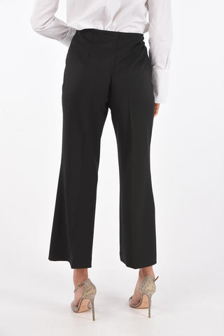 Boot-cut Trousers LILIUXY with Waist Drawstring
