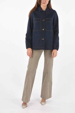 Carabiner Saharan Denim Jacket