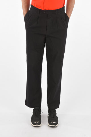 Pantaloni 4 Tasche in Cotone a 2 Pinces
