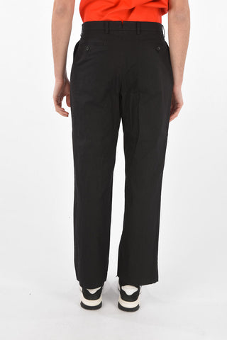 Pantaloni 4 Tasche in Cotone a 2 Pinces
