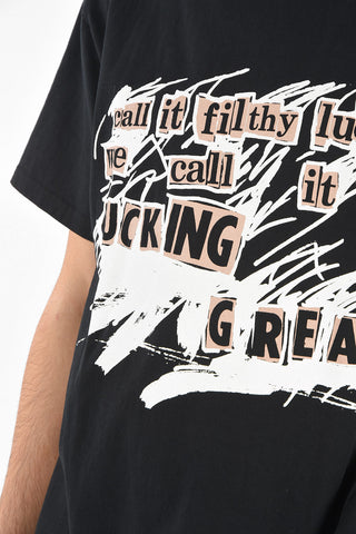 Crewneck T-shirt WAGIC PT with Print