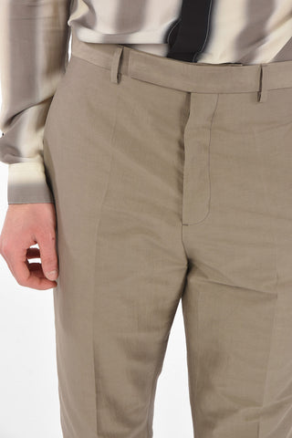 4 Pocket Silk Blend Pants