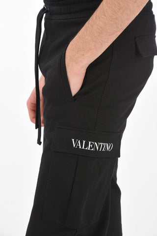 Drawstring Jersey Cargo Pants