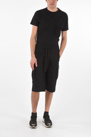 Drawstring Jersey Cargo Pants