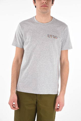 T-Shirt Girocollo EAGLE Stampata con Logo