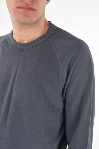 Felpa girocollo  con Maniche lunghe Raglan