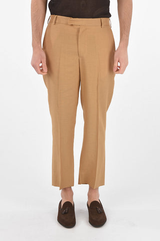 Linen Blend STRAIGHT FIT Pants