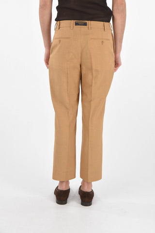 Linen Blend STRAIGHT FIT Pants