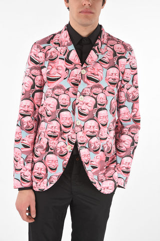 Blazer Monopetto YUE MINJUN in Cotone