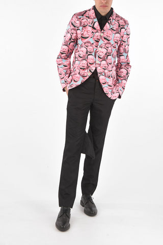Blazer Monopetto YUE MINJUN in Cotone