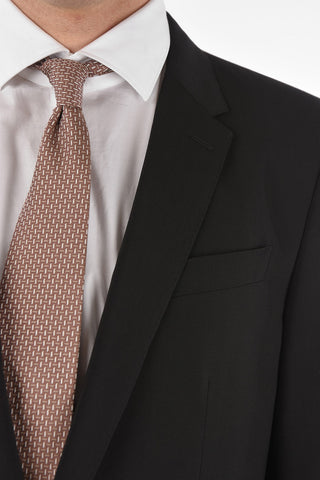 Single-breasted MARTINI Flap Pocket Wool Suit