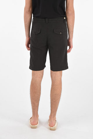 Shorts in Misto Lino ad 1 Pince