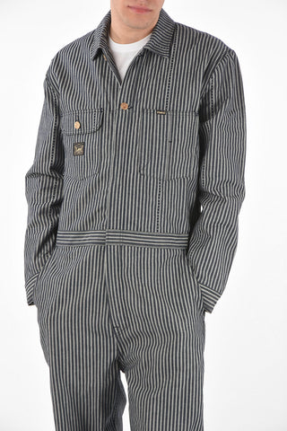 LEE Embroidered Striped BOILERSUIT Overalls