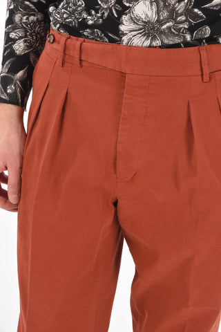 Stretch Cotton CARROT FIT Pants