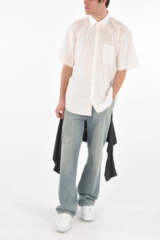 All-Over Logo Cotton Shirt