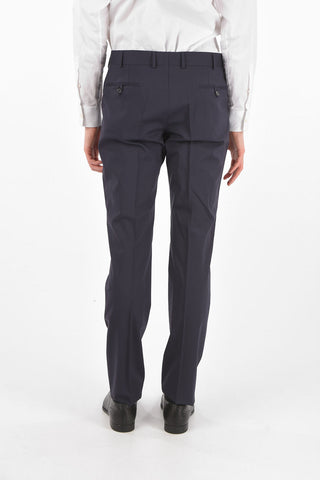 3 Button Single-breasted Virgin Wool Suit