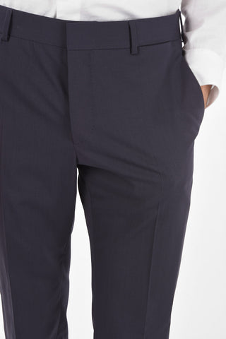 3 Button Single-breasted Virgin Wool Suit