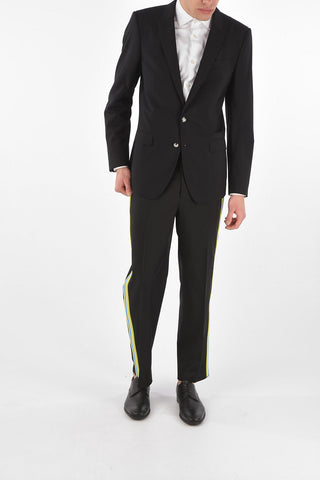 Peak Lapel MARTINI Blazer with Jewel Buttons