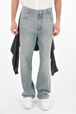 Jeans UNIFIT Lavaggio Chiaro con Camicia in Vita