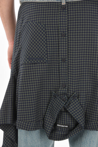 Jeans UNIFIT Lavaggio Chiaro con Camicia in Vita