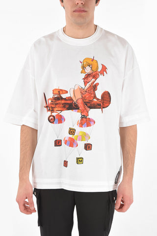 Printed RELAXED FIT Cotton T-Shirt