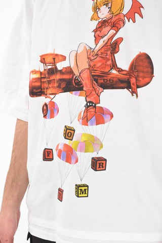 Printed RELAXED FIT Cotton T-Shirt