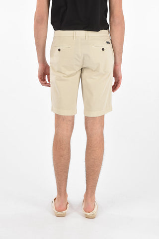 4 Pocket Cotton Shorts with Belt Loops