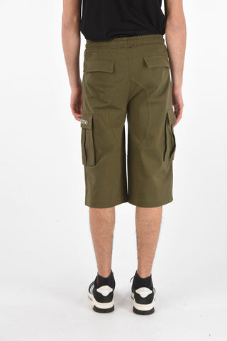 Drawstring Jersey Cargo Pants