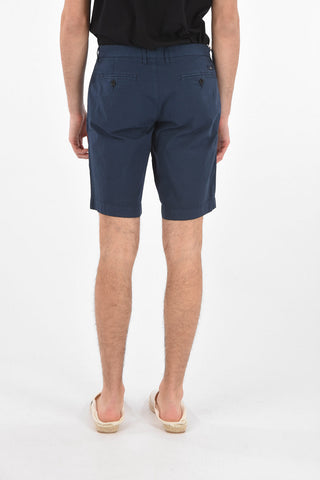4 Pocket Cotton Shorts with Belt Loops