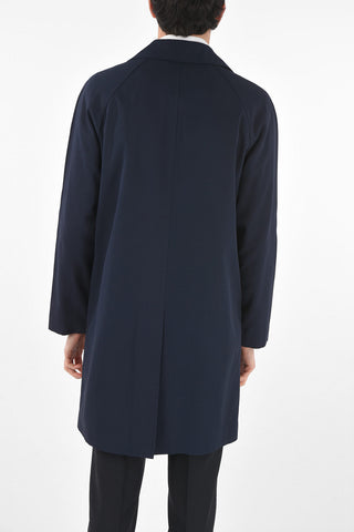 Single-breasted Lined Cotton Trench