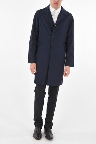 Single-breasted Lined Cotton Trench