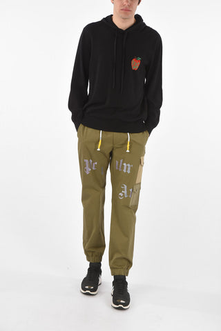 Felpa APPLE OVER in Maglia con Cappuccio 
