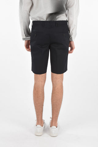 4 Pocket Stretch Cotton Shorts with Belt Loops